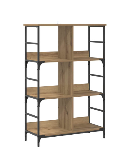 Libreria 4 livelli 78,5 x 33 x 117,5 cm metallo PB