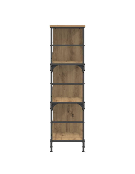 Libreria 4 livelli 78,5 x 33 x 117,5 cm metallo PB