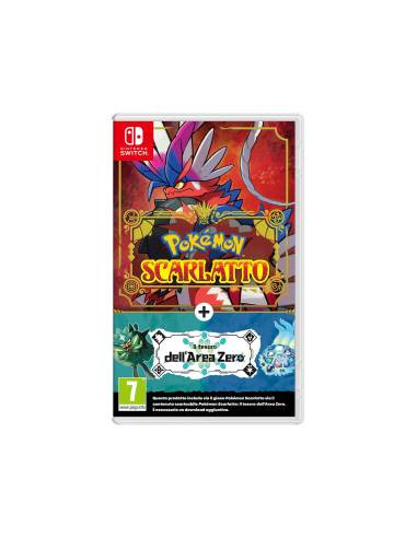 Switch Pokemon Scarlatto + DLC Il Tesoro dell'Area Zero