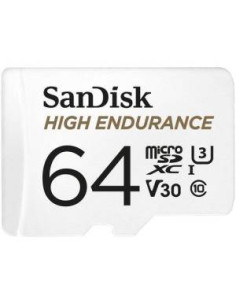 SanDisk High Endurance MicroSD 64GB C10 SDXC 100MB/s