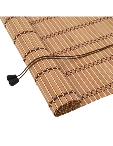 Tenda a rullo Natura 80 x 160 cm Bambù