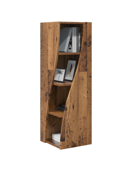Mobile angolare Legno vecchio 32x32x102cm Legno multistrato