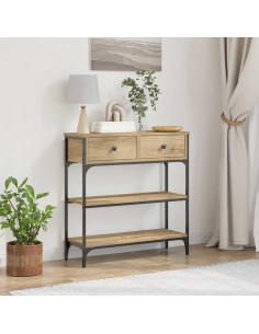 Tavolo consolle Rovere artigianale 72.5 x 25 x 75 cm