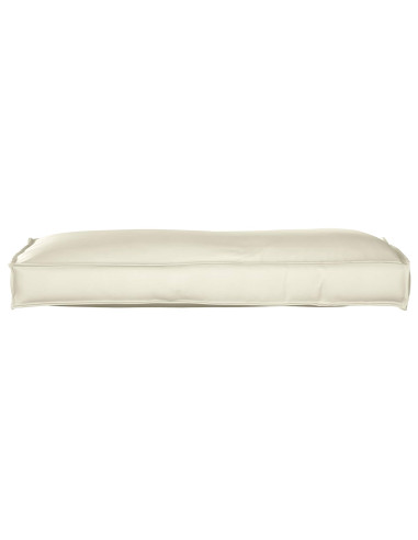 Cuscino Crema 120 x 40 x 12 cm Tessuto Oxford