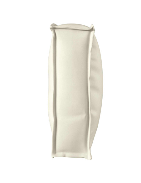 Cuscino Crema 120 x 40 x 12 cm Tessuto Oxford