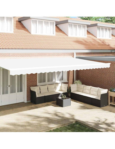 Sostituzione della mantovana per tenda Bianco 6 m Poliestere