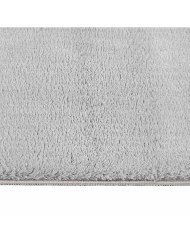 Tappeto Soffice a Pelo Corto 160x230 cm Antiscivolo Grigio