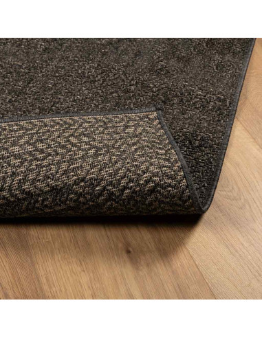 Tappeto ZIZUR Antracite 120x170 cm Aspetto Iuta Interni Esterni