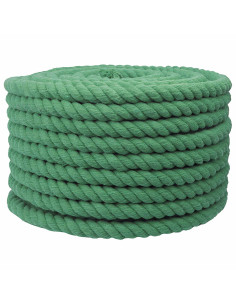 Corda Verde 1,6 x 1,6 x 5000 cm Cotone
