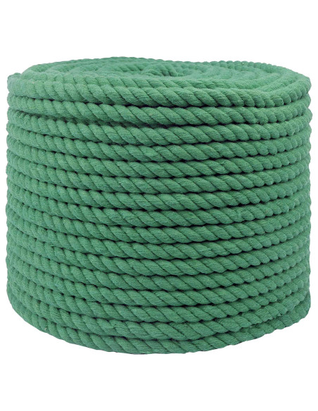 Corda Verde 1 x 1 x 25000 cm Cotone