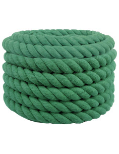Corda Verde 3,6 x 3,6 x 2500 cm Cotone