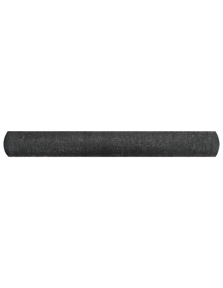Rete per Privacy Nera 1,5x25 m in HDPE 150 g/m²