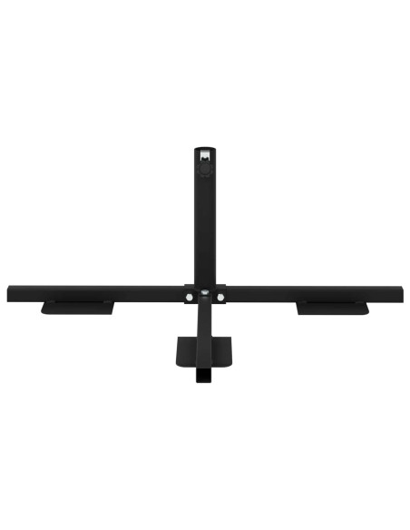 Telaio Base per Parasol a Mezza Nero Acciaio for 32-38 mm Pole