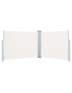 Tenda da Sole Laterale Retrattile Crema 170x1000 cm 2