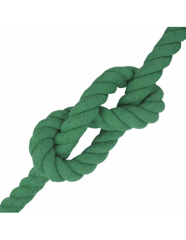 Corda Verde 3,6 x 3,6 x 2500 cm Cotone