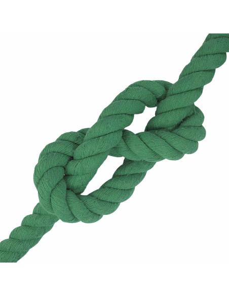 Corda Verde 4 x 4 x 1000 cm Cotone