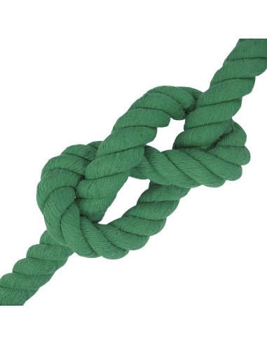 Corda Verde 5 x 5 x 500 cm Cotone