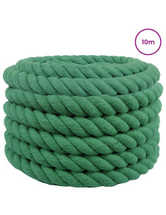 Corda Verde 5 x 5 x 1000 cm Cotone 2