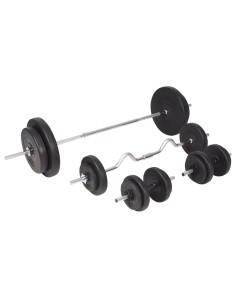 Set Bilanciere e Manubri da 90 kg