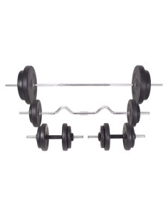 Set Bilanciere e Manubri da 90 kg 2