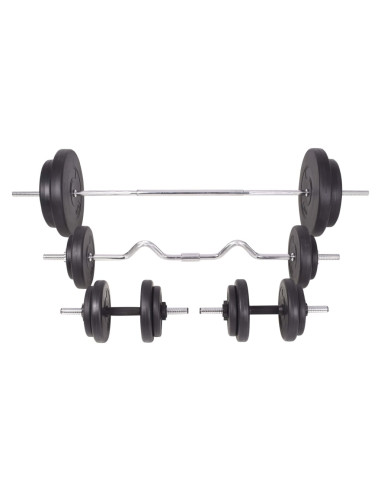 Set Bilanciere e Manubri da 90 kg