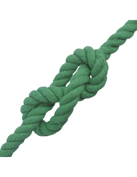 Corda Verde 1,6 x 1,6 x 2500 cm Cotone