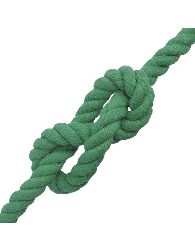 Corda Verde 1,6 x 1,6 x 10000 cm Cotone