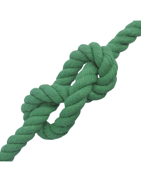 Corda Verde 2 x 2 x 10000 cm Cotone