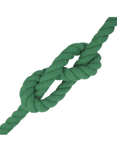 Corda Verde 3 x 3 x 1000 cm Cotone
