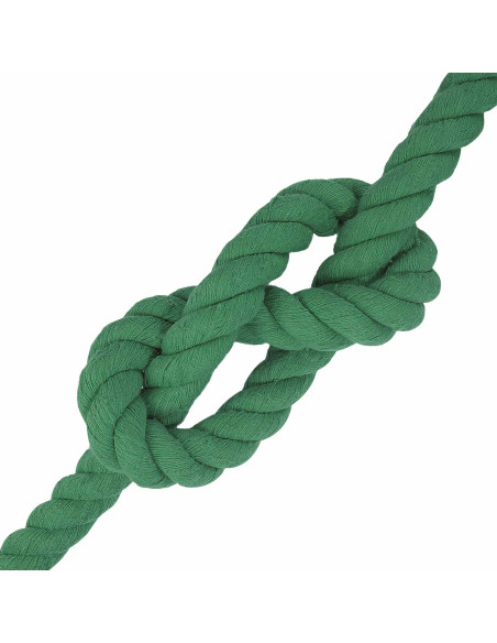 Corda Verde 3,6 x 3,6 x 500 cm Cotone