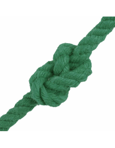 Corda Verde 0,6 x 0,6 x 2500 cm Cotone