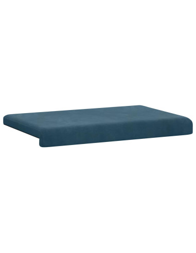 Cuscino per panchina Velluto (V) Blu Profondità 35 cm