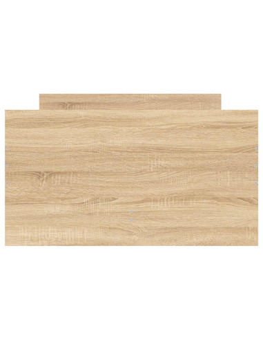 Telaio del letto con storage Rovere Sonoma 80 x 200 cm