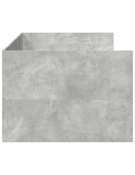 Telaio del letto con storage Grigio Cemento 80 x 200 cm
