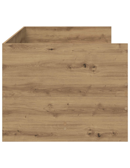 Telaio del letto con storage Rovere Artigianale 80 x 200 cm