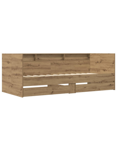 Telaio del letto con storage Rovere Artigianale 80 x 200 cm
