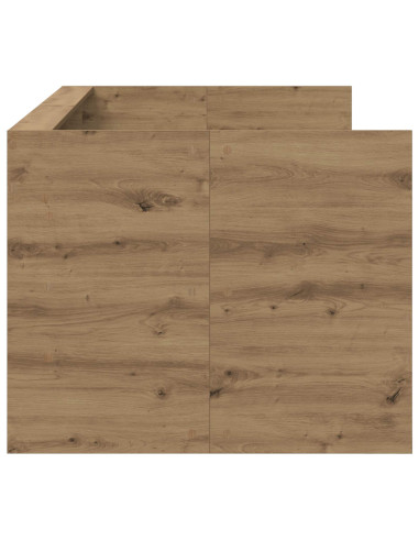 Telaio del letto con storage Rovere Artigianale 80 x 200 cm