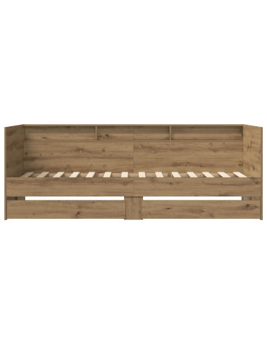 Telaio del letto con storage Rovere Artigianale 80 x 200 cm