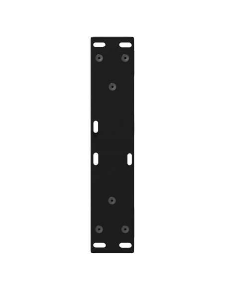 Gambe per Tavolino da Caffè 2 pz Nere 40x(30-31,3) cm Acciaio