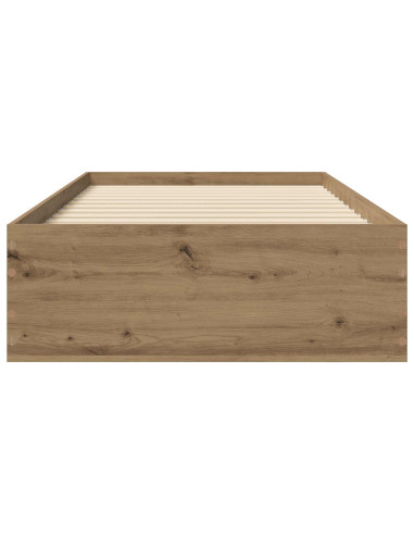 Telaio del letto con storage Rovere Artigianale 80 x 200 cm