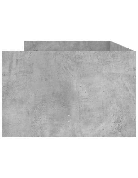 Telaio del letto con storage Sonoma grigio 80 x 200 cm