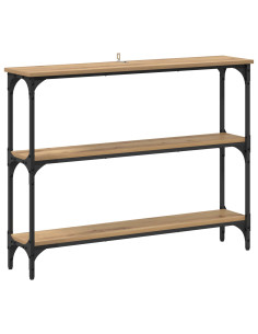 Tavolo consolle Rovere artigianale 100 x 22,5 x 75 cm 2
