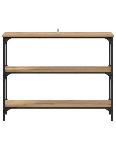 Tavolo consolle Rovere artigianale 100 x 22,5 x 75 cm