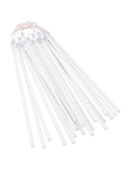 Luci Meteoriche 20 pz 50cm Bianco Caldo 720 LED Interni Esterni