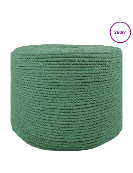 Corda Verde 0,8 x 0,8 x 25000 cm Cotone