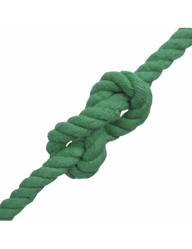 Corda Verde 1,2 x 1,2 x 2500 cm Cotone