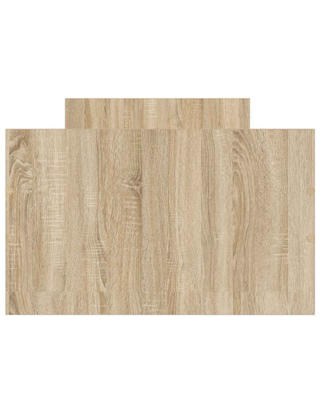 Telaio del letto con storage Rovere Sonoma 80 x 200 cm