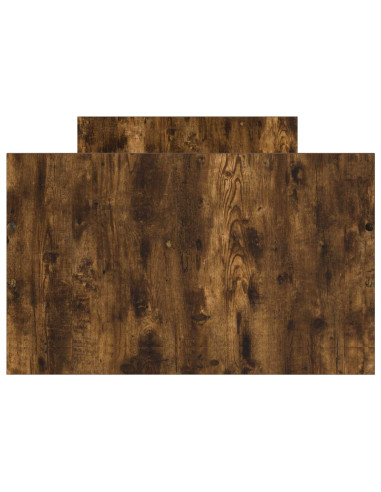 Telaio del letto con storage Rovere Fumo 80 x 200 cm