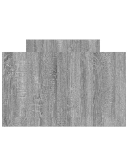 Telaio del letto con storage Sonoma grigio 80 x 200 cm