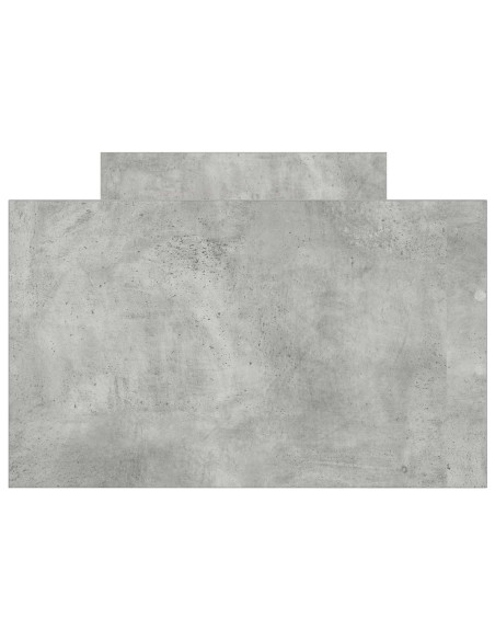Telaio del letto con storage Grigio Cemento 80 x 200 cm